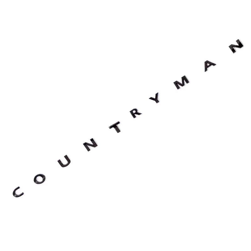 ABS автомобильный задний трубчатый значок наклейка для MINI COOPER Countryman эмблема авто