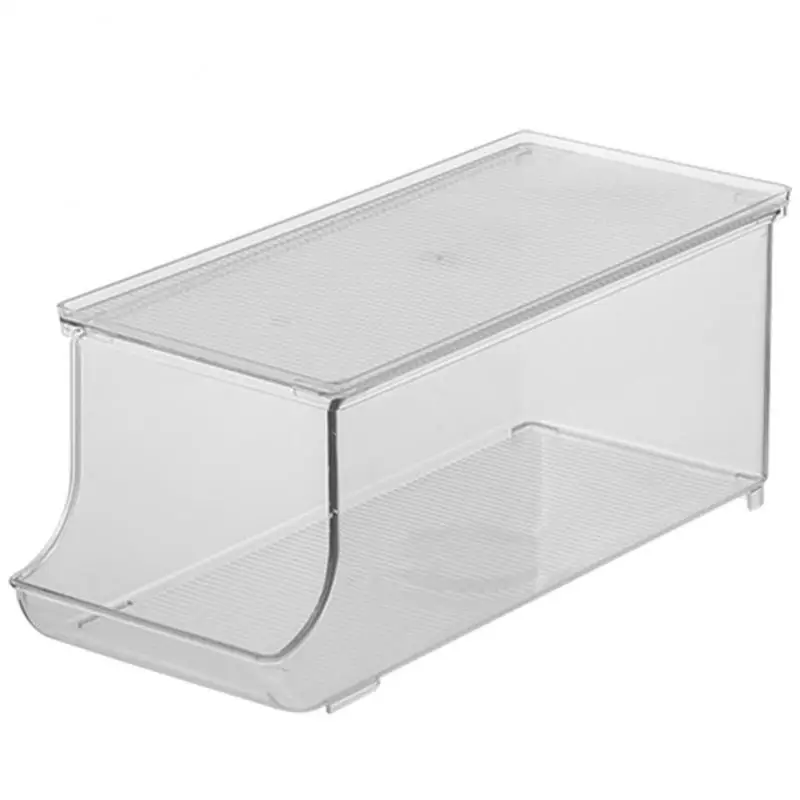 

Pet Fruit Storage Box Beverage Food Storage Refrigerator Shelf Multifunctional Classification Storage Storage Tools Transparent