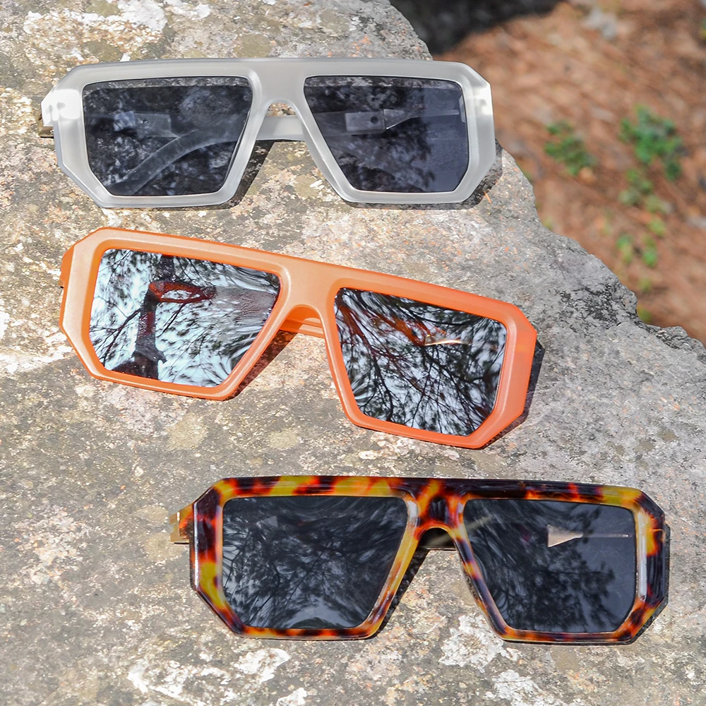 CRIXALIS квадратные солнцезащитные очки в стиле ретро для женщин и мужчин