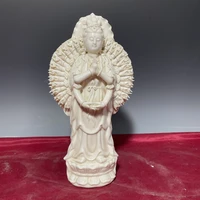 13 chinese folk collection old jingdezhen porcelain thousand handed avalokitesvara backlight standing buddha worship buddha