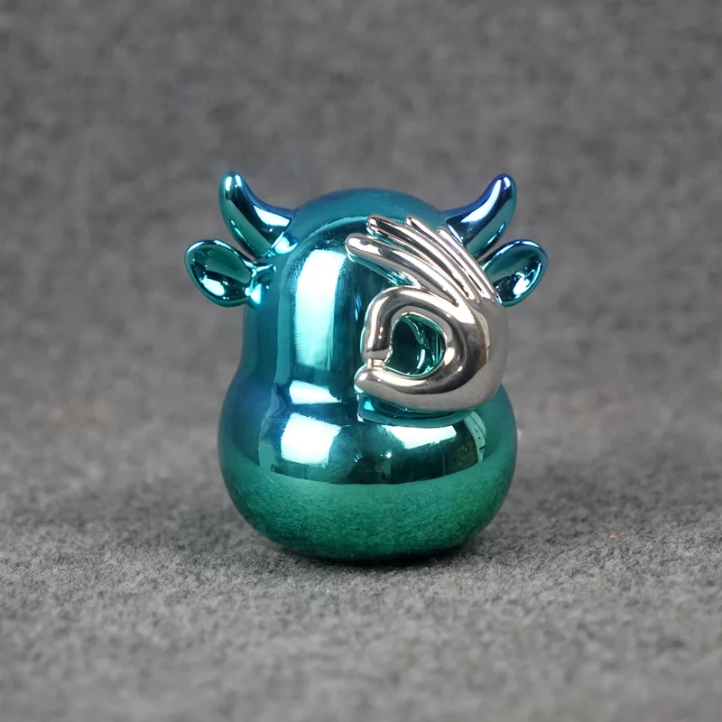 Фигурка героя из мультфильма Woo ooW-SINEW, 9 см, кукла из твердого АБС-пластика с гальваническим покрытием, Коллекционная модель, игрушка