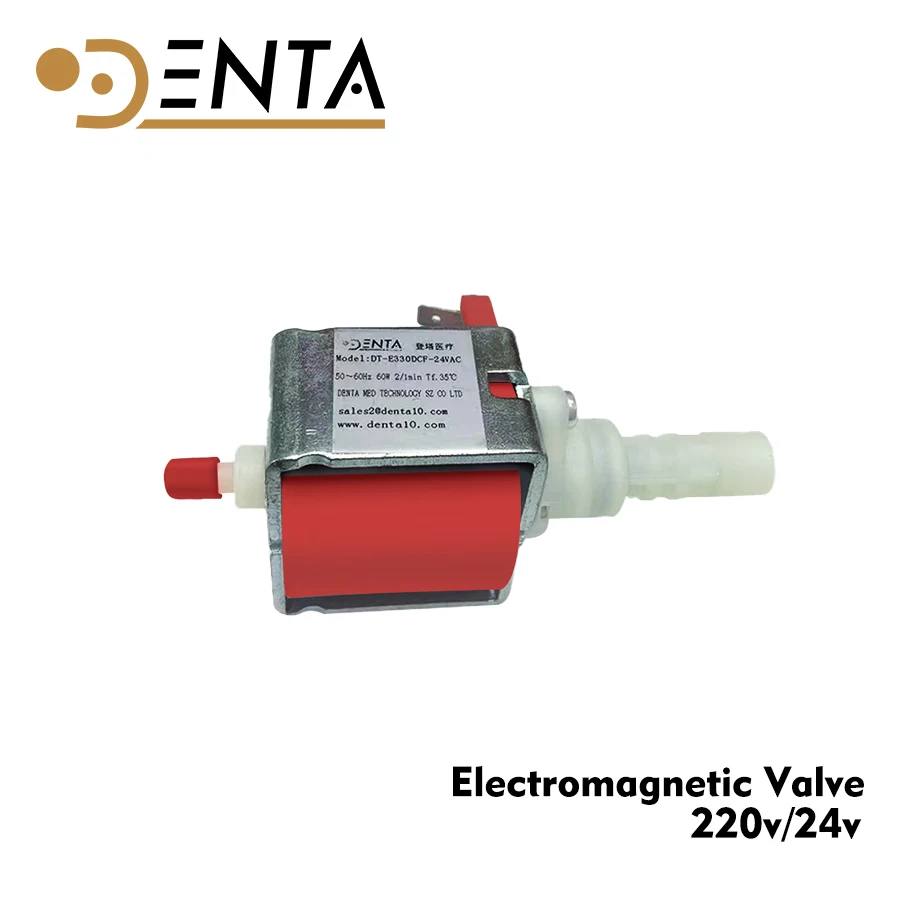 

Стерилизационный электромагнитный клапан для автоклава водяного насоса 220 24 в 50 ~ 60 Гц 60 Вт 2/1 мин Tf. Детали стоматологических аксессуаров 35 ℃