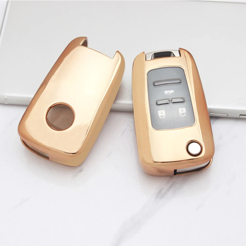 

Auto Case Shell Protector New TPU Car Key Remote Cover Full For Chevrolet Cruze Equinox Malibu xl Cavalier 2018 Auto Accessories