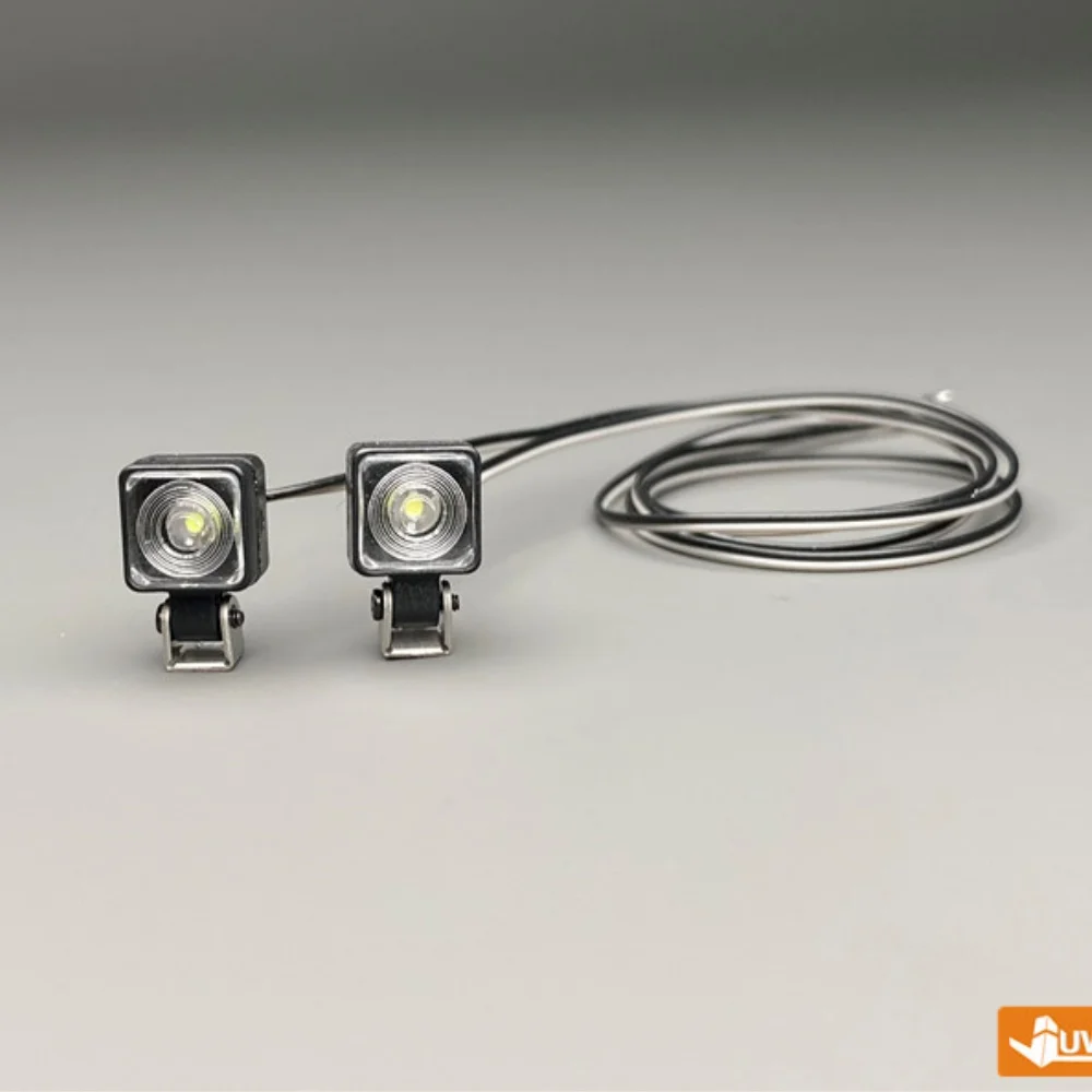 Стойка оборудования для грузовиков Tamiya 1/14 квадратные прожекторы D-01 буксирные