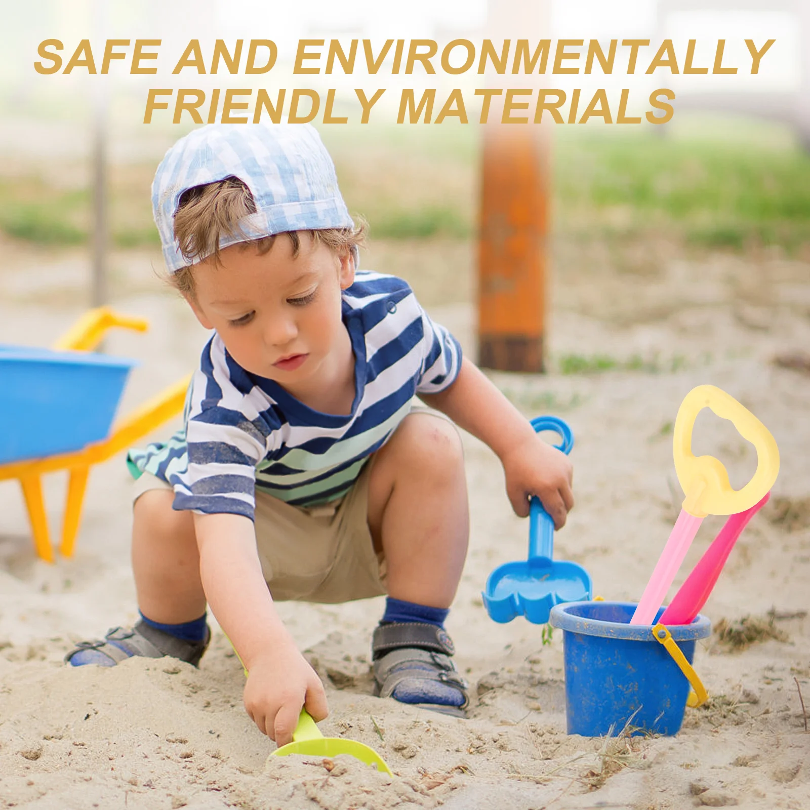 8 шт. игрушки из нержавеющей стали для пляжа и детей совок песка играющий в