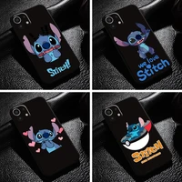 cartoon cute lilo stitch for xiaomi mi 11 11 lite 5g phone case for xiaomi 11 11 lite tpu coque silicone cover black soft