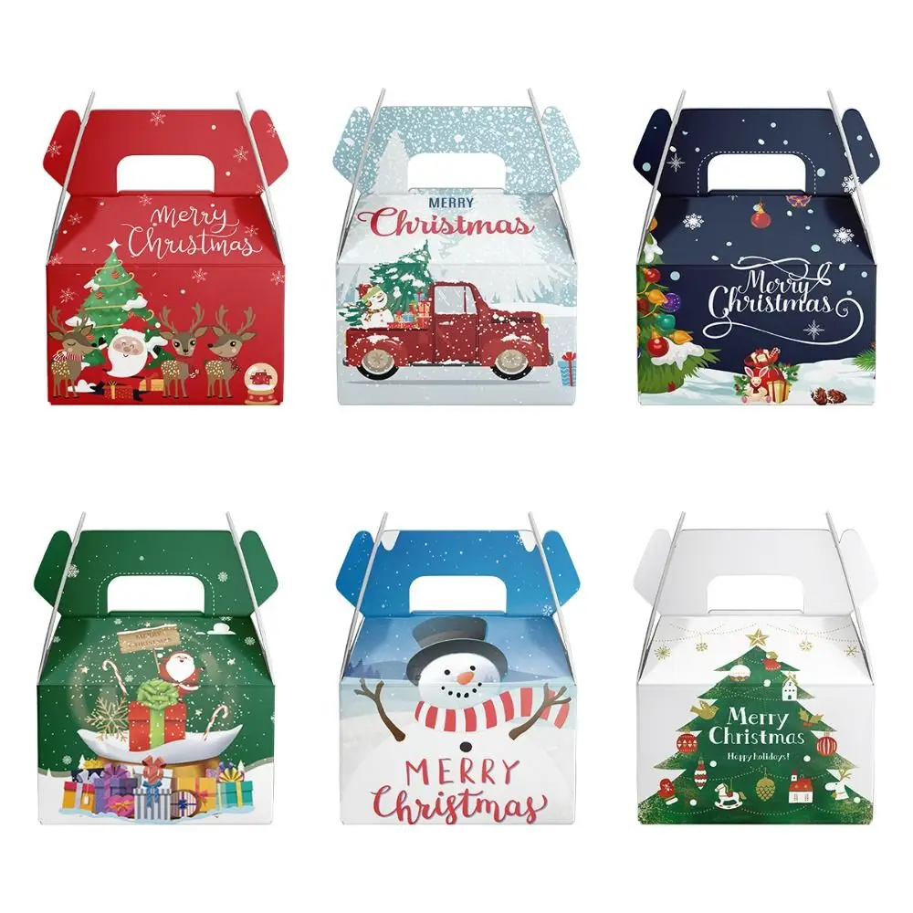 

Набор коробок для конфет Крафт-бумаги 6 шт