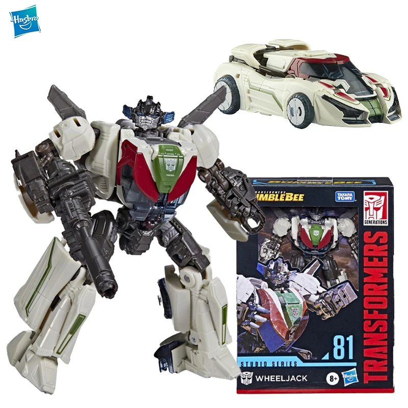 

Original Hasbro Transformers Series Ss81 D Level Wheeljack Action Figure 4.5 Inch Modle Collection Decorate Kids Toys Gift
