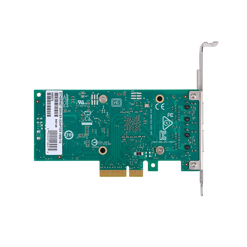 XikeStor PCIE 10G двойные порты RJ45 сетевая карта флэш-чип PCIe v3.0 флэш-Совместимость X8 X16