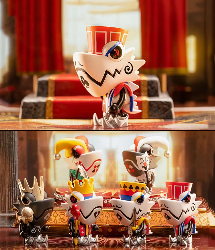 

LAMTOYS Chameleon Blind Box 7th Generation Poker Kingdom Series Fashion Play Decoration Handmade Doll