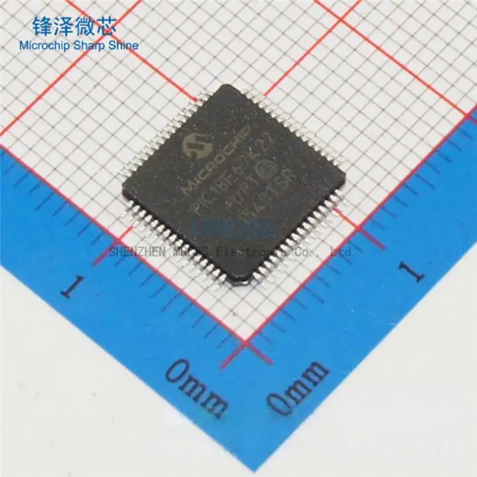 

MCU 8-bit PIC18 PIC RISC 128KB Flash 2.5V/3.3V/5V 64-Pin TQFP Tray - Trays PIC18F67K22-I/PT