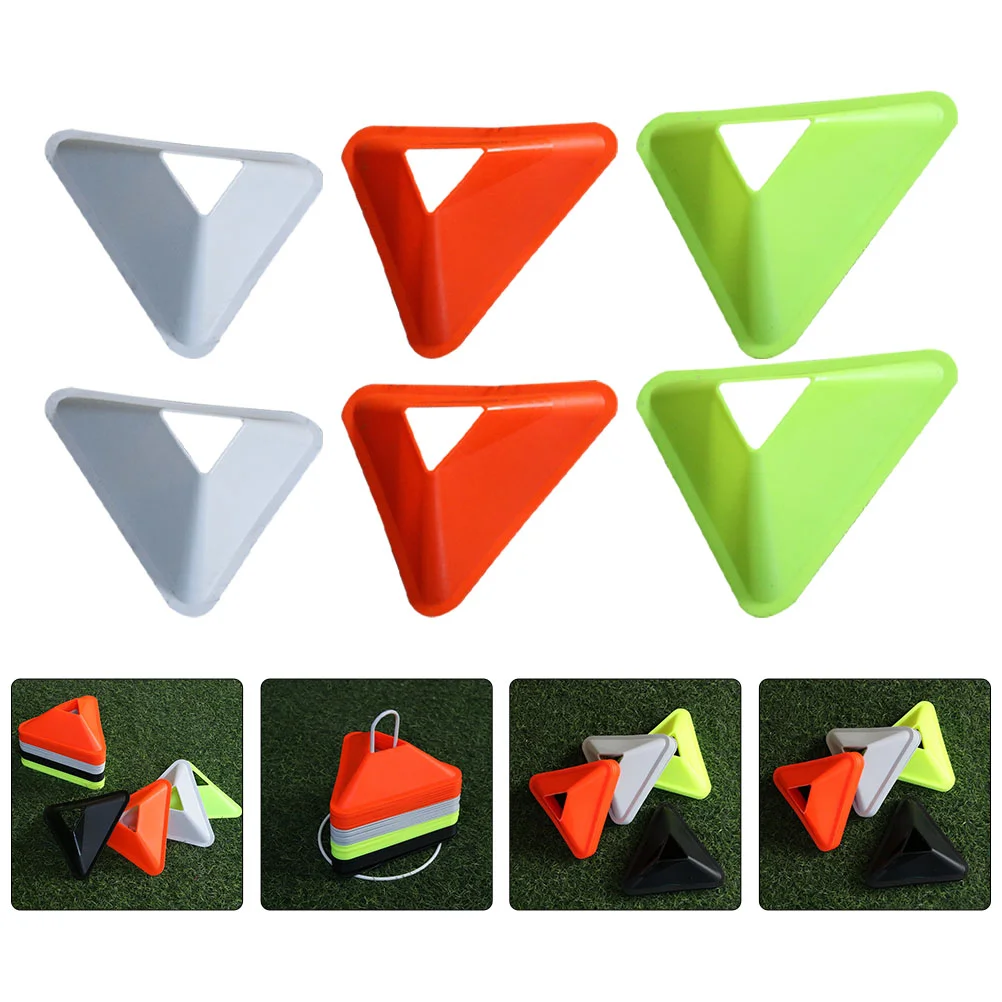 

Cones Soccer Training Disc Football Field Marker Agility Coneequipment Pro Mini Practice Obstaclestriangle Markers Profile Low