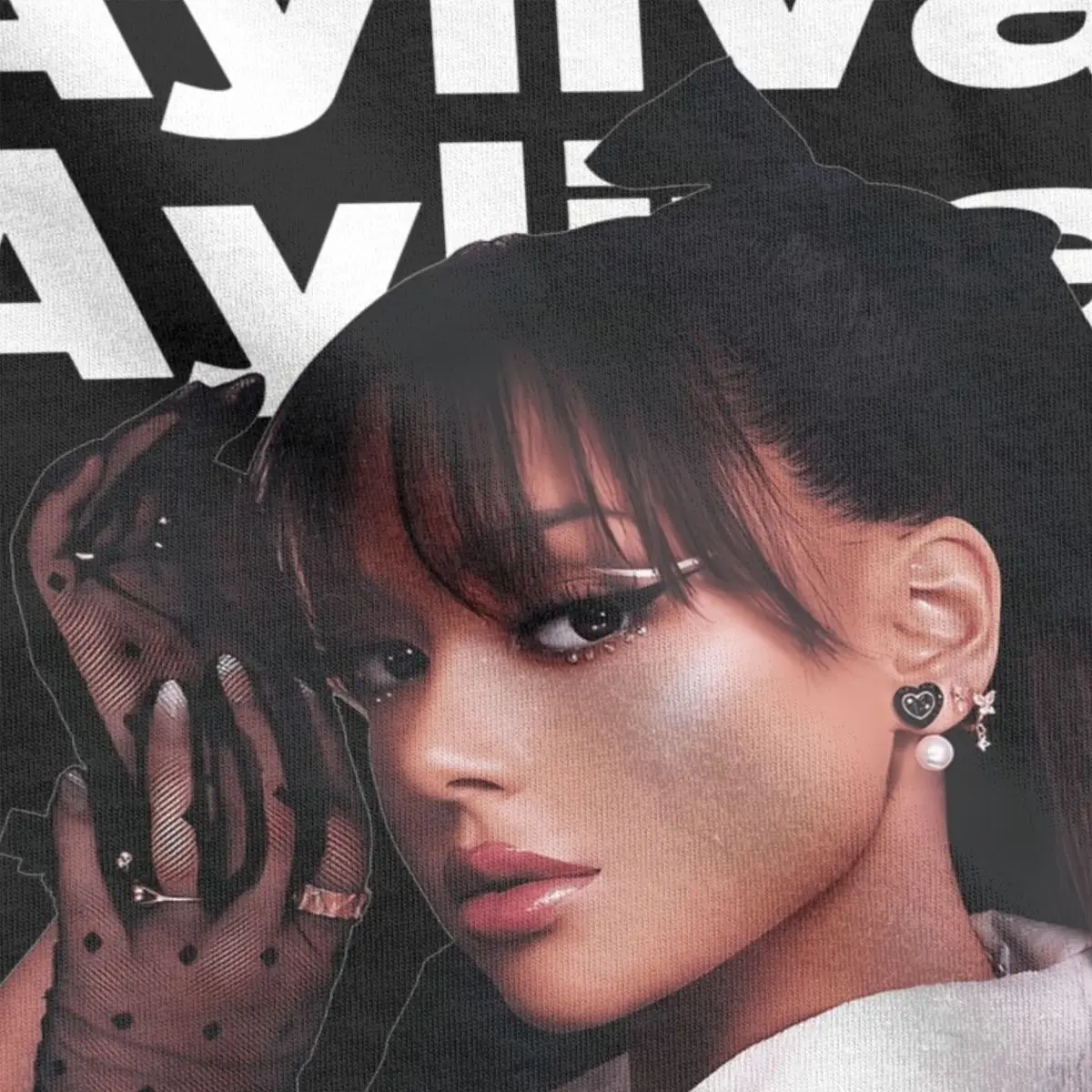 Ayliva In Liebe Tour 2024 футболка для концерта Мужская 100% хлопковая Футболка с круглым