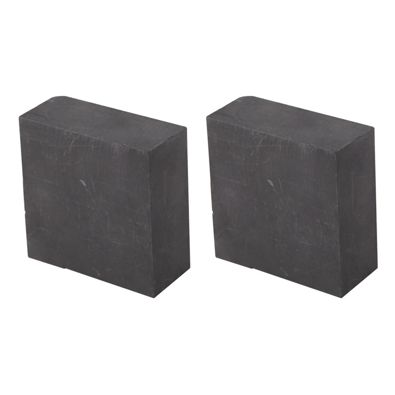 

2X High Purity Fine Grain Graphite Ingot Blank Block Sheet 50Mmx50mmx20mm