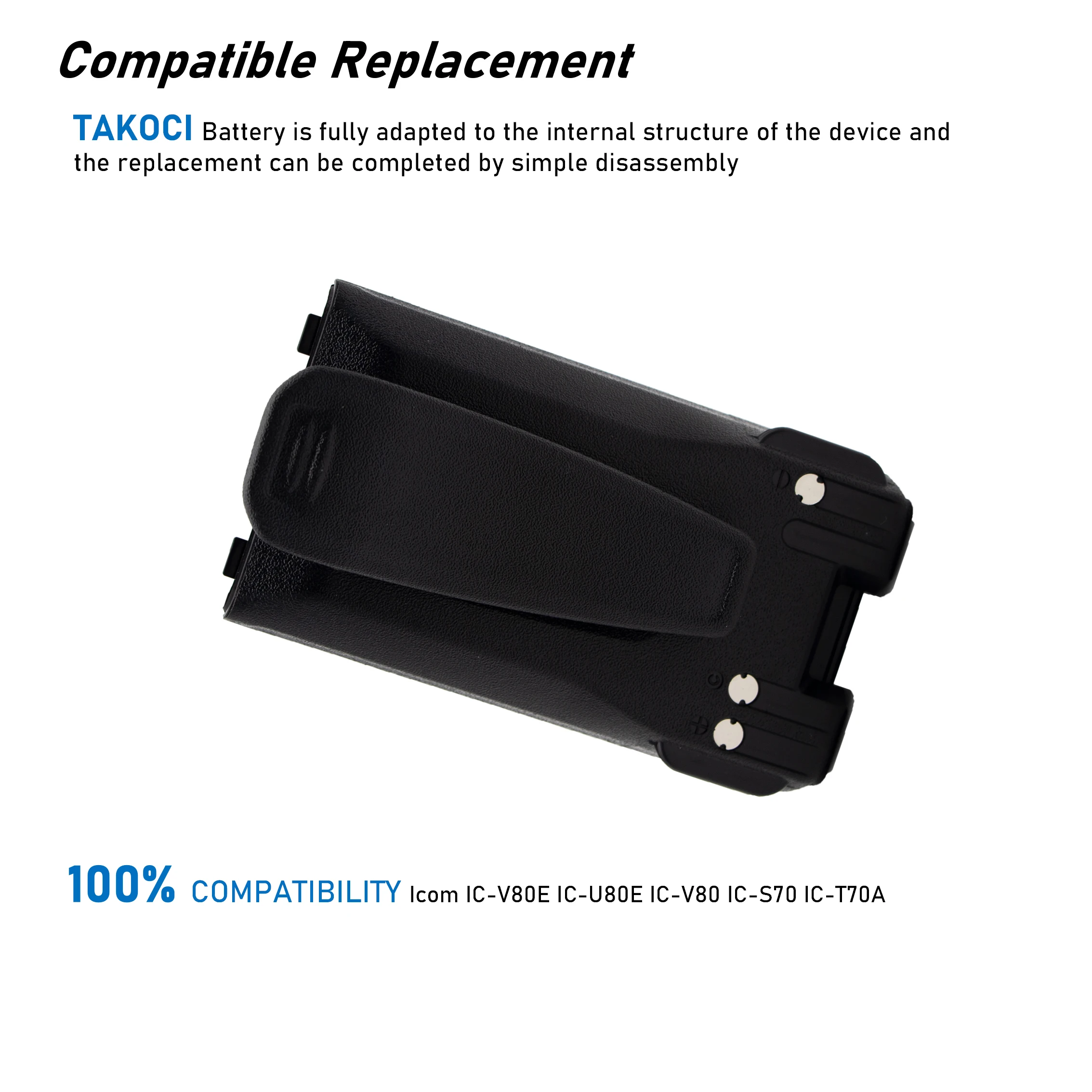 Сменный аккумулятор для Icom IC-3101 IC-4101 IC-F3001 IC-F3002 IC-F3003 IC-F3008 IC-F3108D IC-F4001 IC-F4002