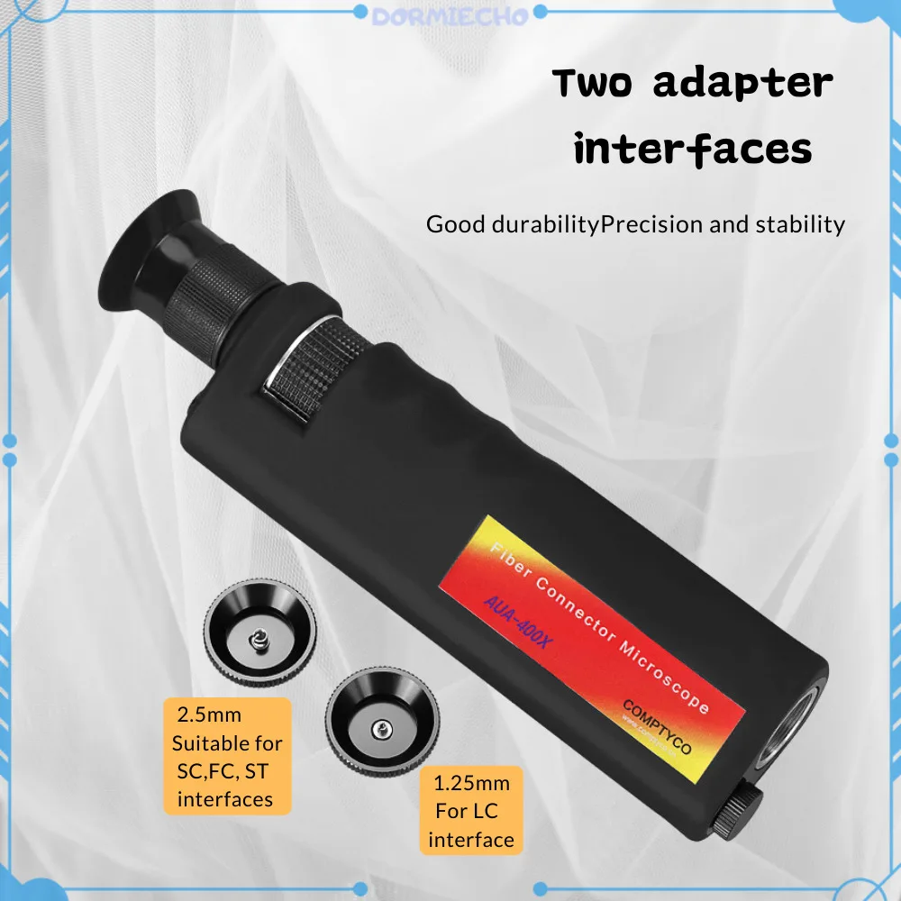 

Handheld AUA-200X/400X/200XD Fiber Optical Inspection Microscope LED Illumination Anti Slip Rubber