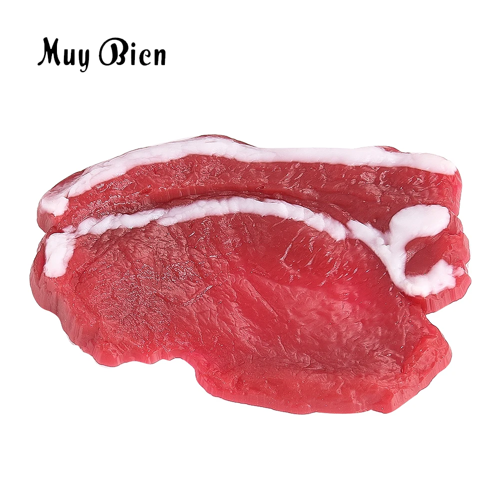 

Искусственный свиной стейк из ПВХ