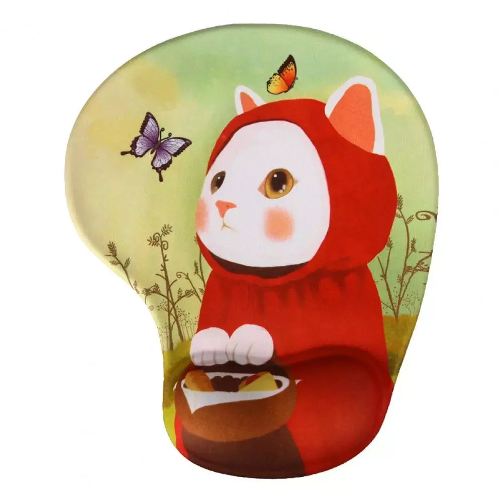 

Cute Cartoon Mouse Pad Silicone 3D Wrist Rest Mice Mat for Office