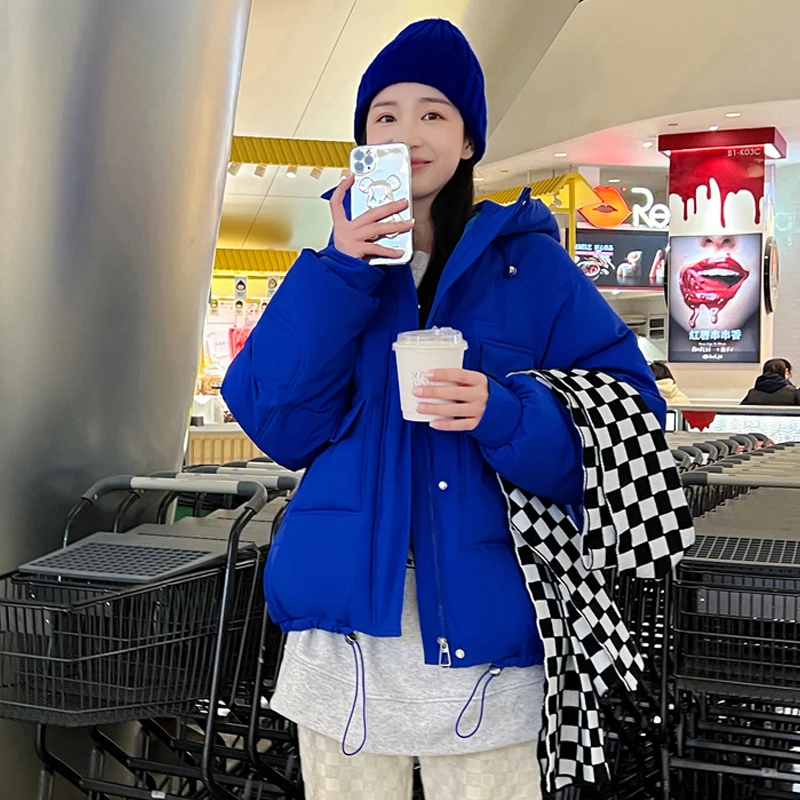 Winter cotton padded jacket women's new coat down jacket rest fashion cotton coat loose large size thickened warm women's jacket