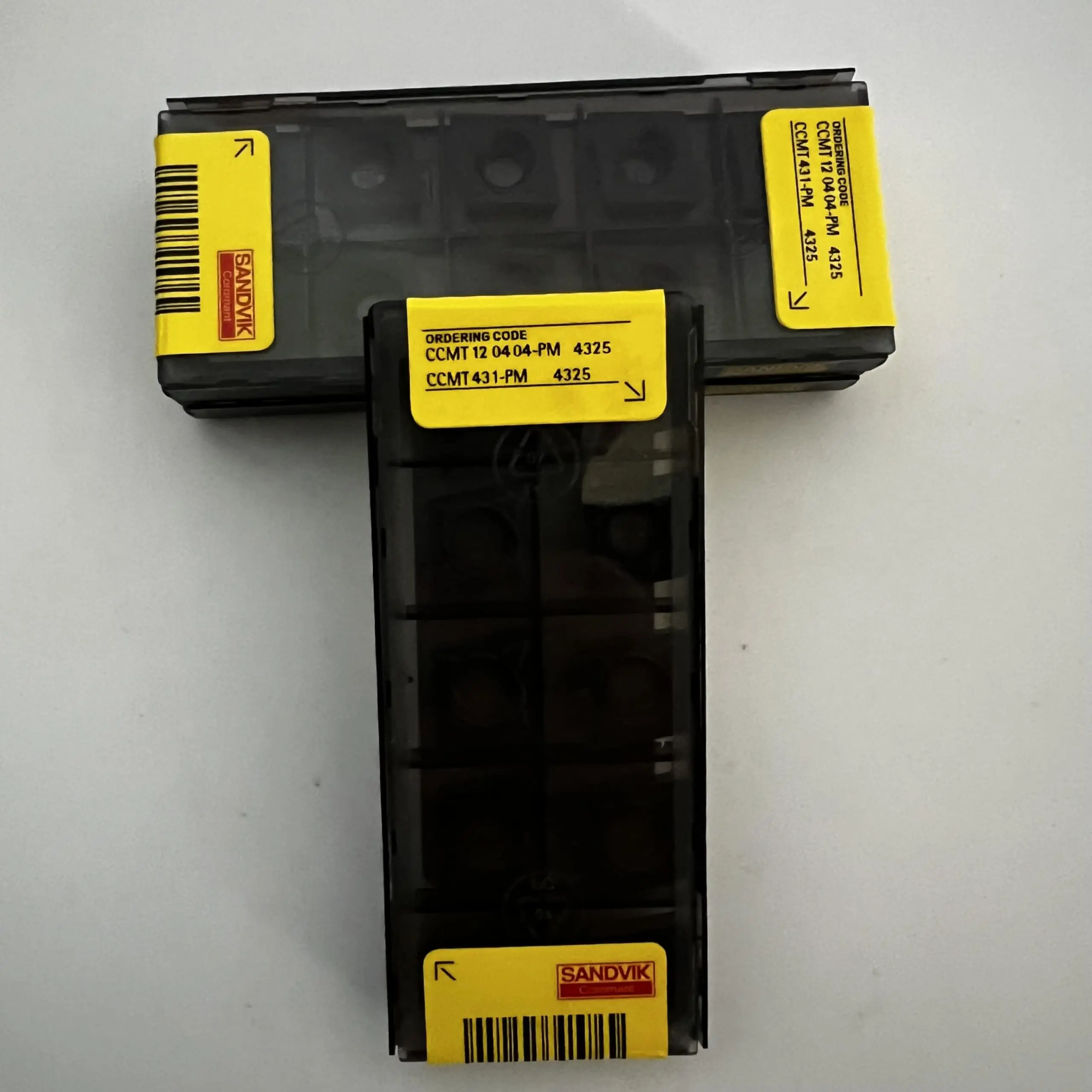 Oryginał oryginalny 120404 -PM 4325 / CCMT 120408 Ostrze z węglików spiekanych CNC 10 sztuk