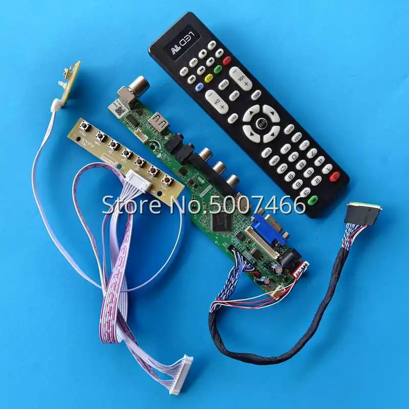 

For LP173WD1-TLG1 TLG2 LCD Driver Control Board Kit 40 Pin LVDS Analog TV Signal HDMI-Compatible VGA USB Display 17.3" 1600*900