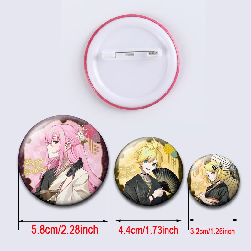 Броши Anime Project SEKA Мику