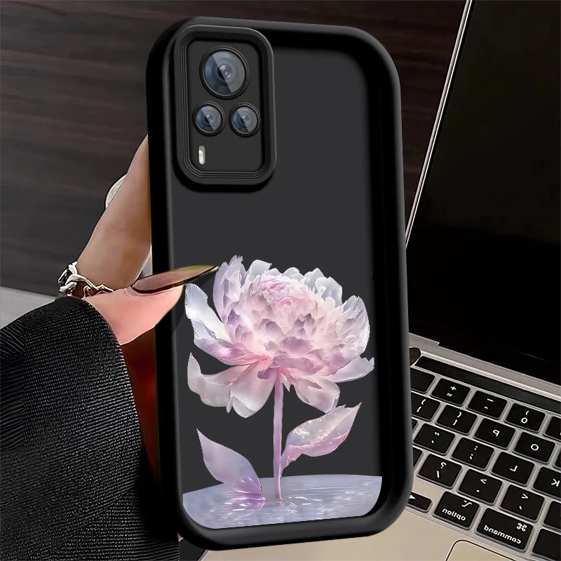 Цветной цветочный рисунок мягкий чехол для VIVO Y35m Y78 Plus Y78m Y77 Y77e Y73t Y11 Y35 Y76s t1