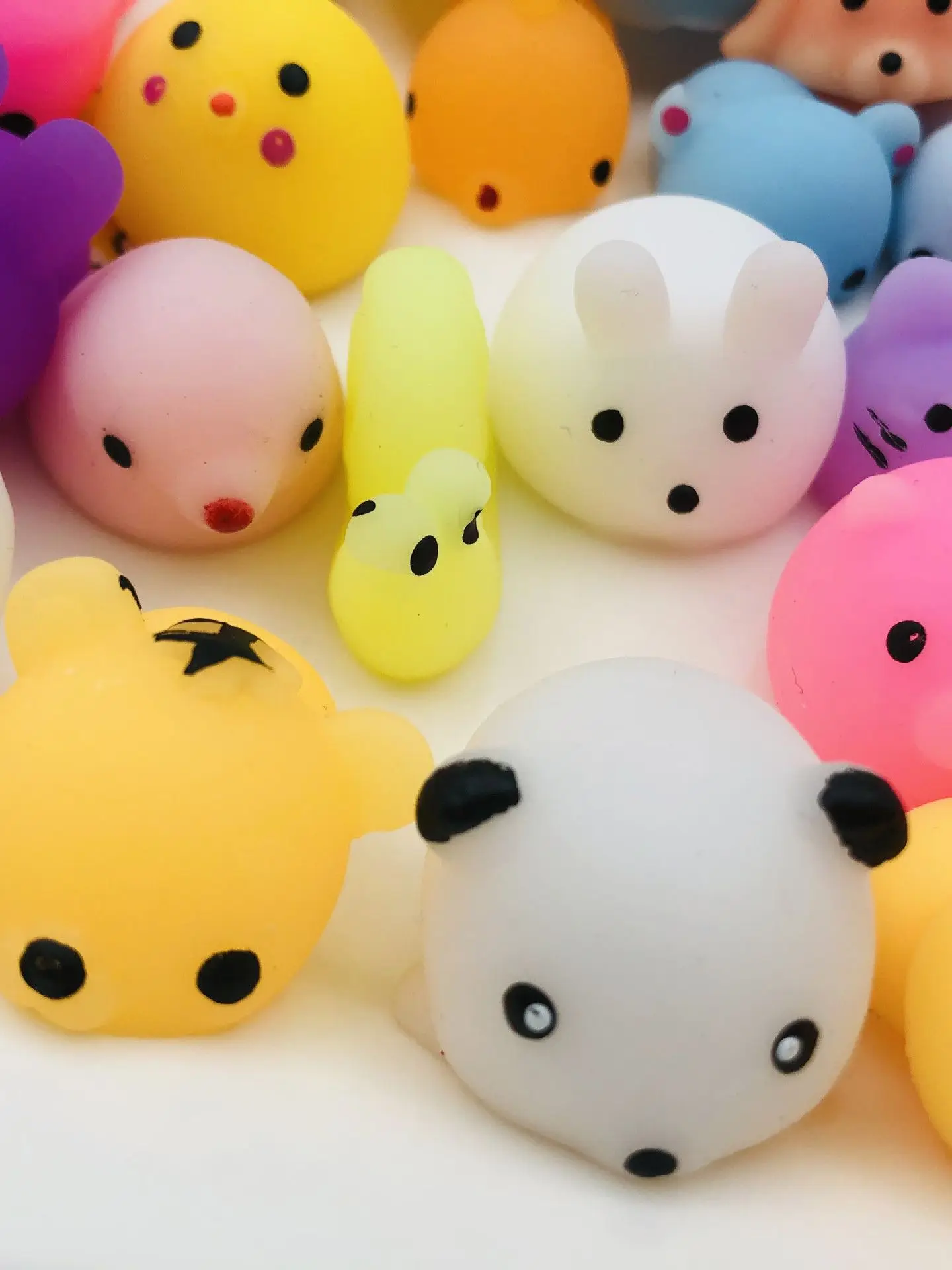 1pcs radom Mini Squishy Toys Mochi Squishies Kawaii Animal Pattern Stress Relief Squeeze Toy For Kids Boys Girls Birthday Gifts