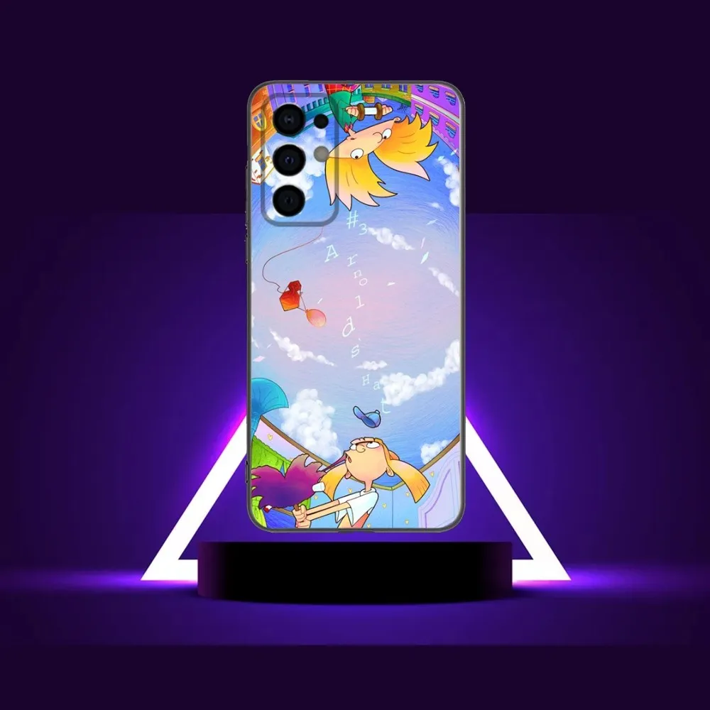 Чехол для телефона H-Hey A-ArnoldS H-HelgaS Samsung Galaxy A13 A21s A22 A31 A32 A52 A53 A71 A80 A91 мягкий черный