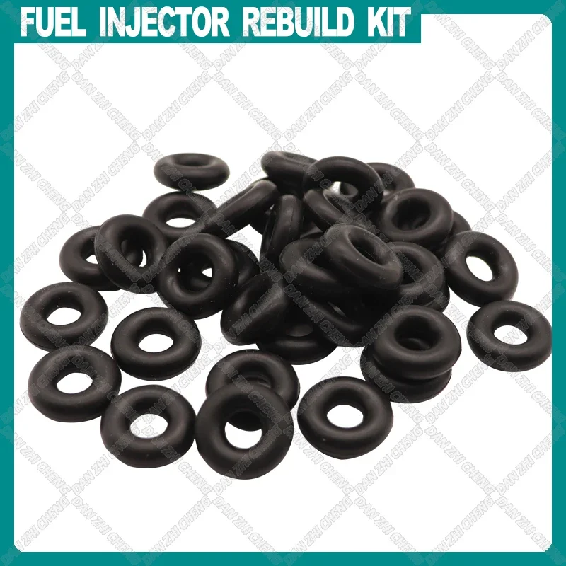 100 шт. резиновое уплотнение топливной форсунки 16 8*6 6*2 5 мм для Toyota RAV4 Avensis 1AZFSE 23250-28030