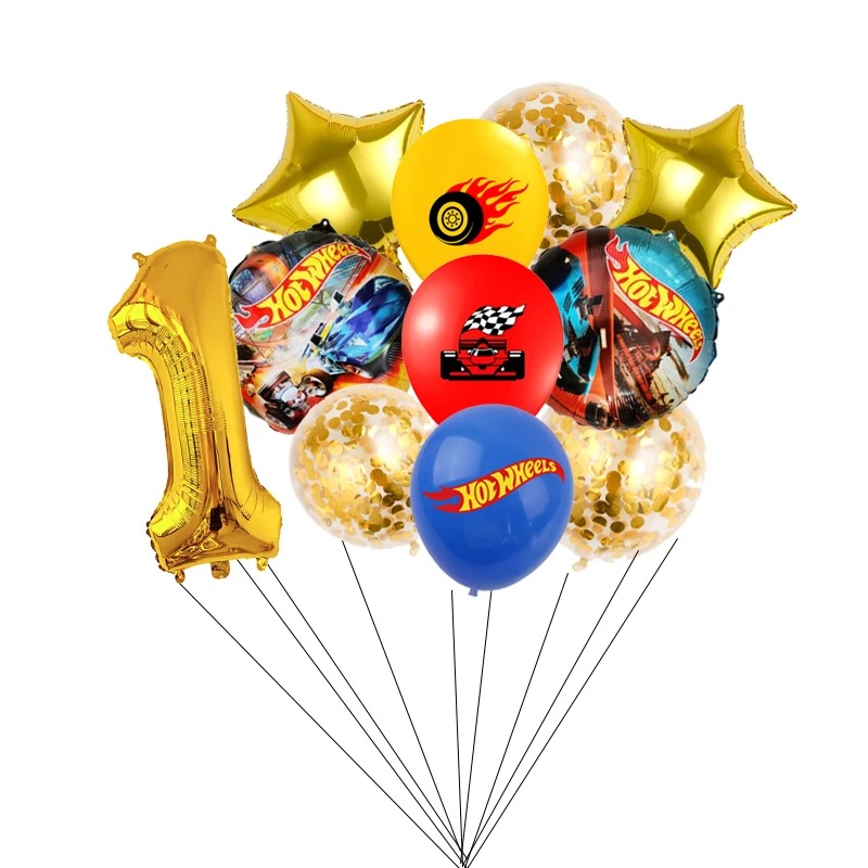 Горячие колеса воздушный шар Гоночная машина телефон колесо шарик в клетку