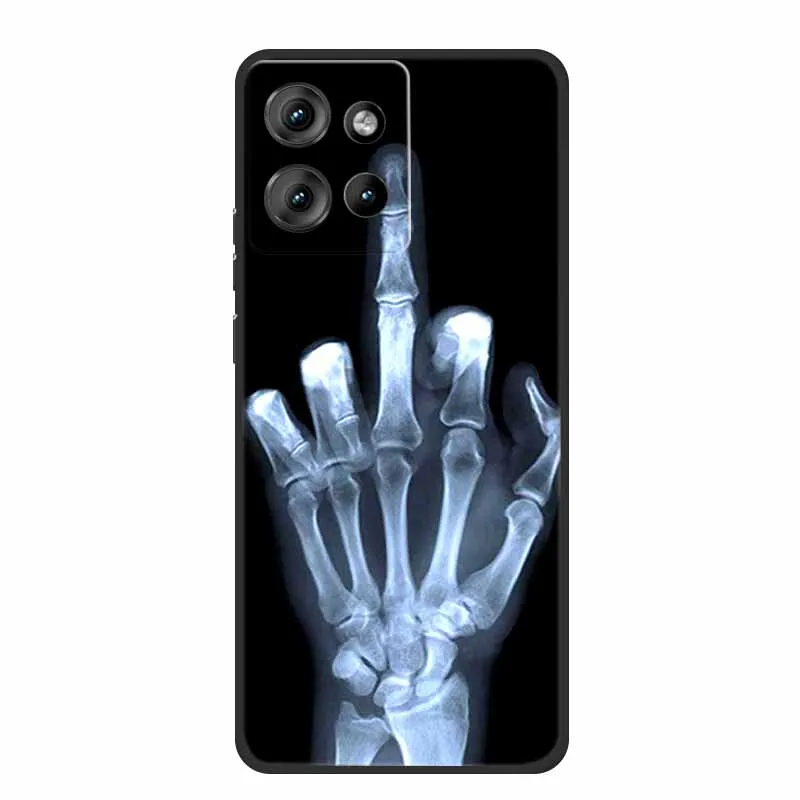 Чехол для Motorola ThinkPhone 25 чехол телефона с изображением тигра черный силиконовый