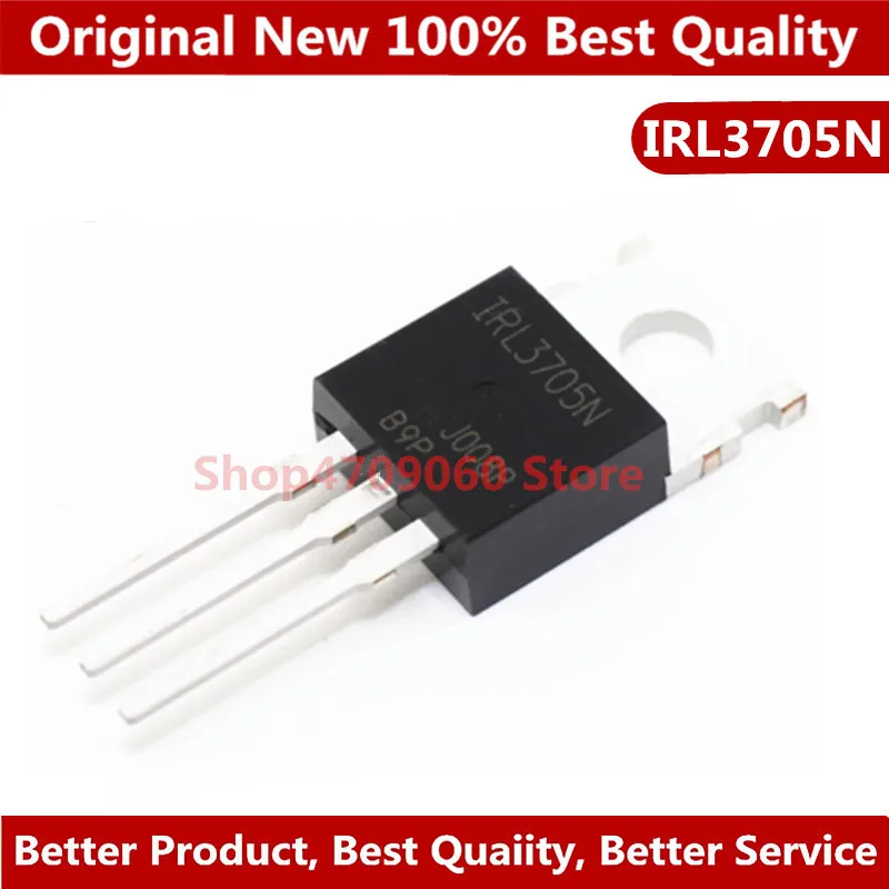 

5PCS IRL3705NPBF TO-220 IRL3705N TO220 IRL3705 New MOS FET Transistor