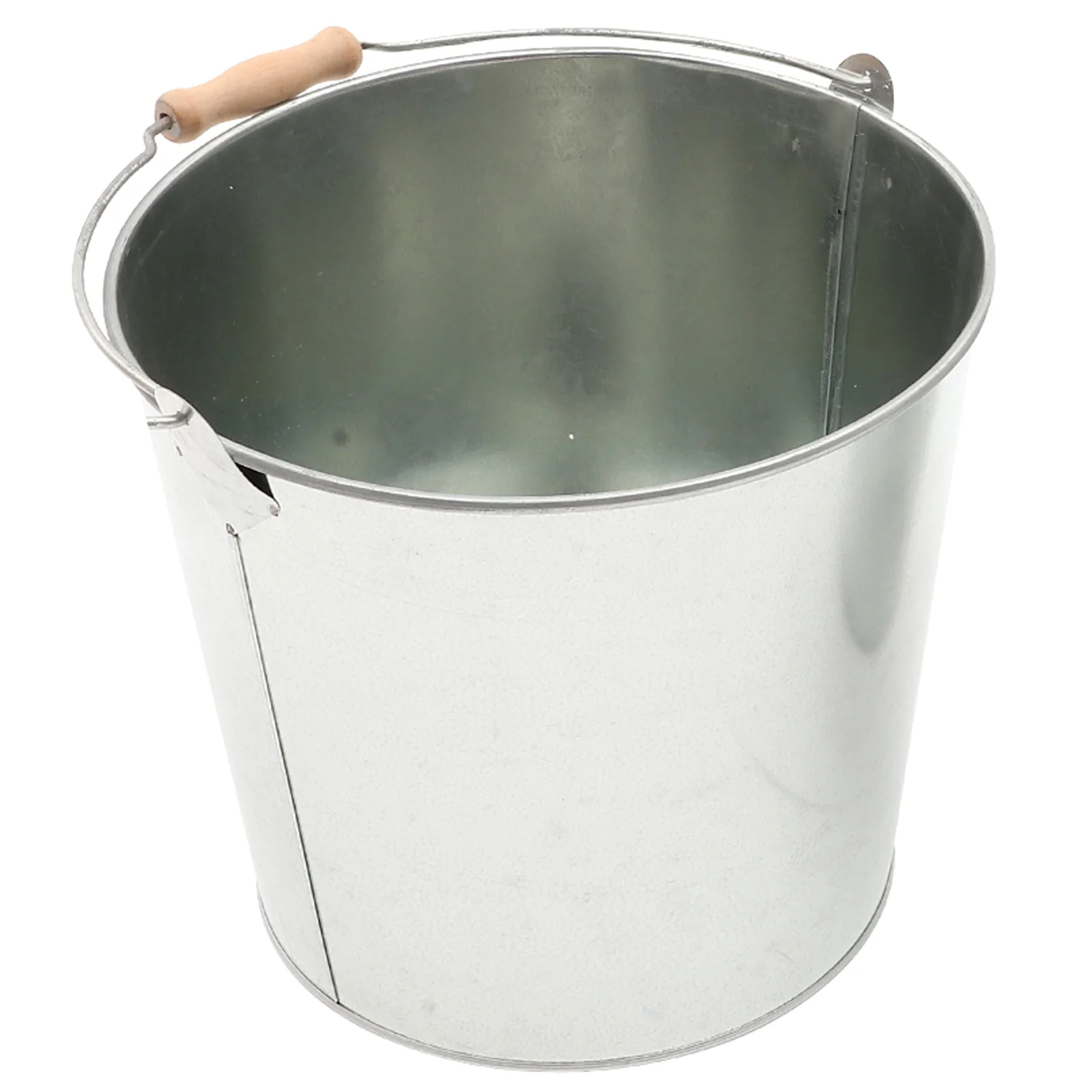 

Metal Fireplace Ash Bucket Reusable Burn Bin Yard Incinerator Can Daily Use Paper Burner Stable Barrel House Plant Accessories