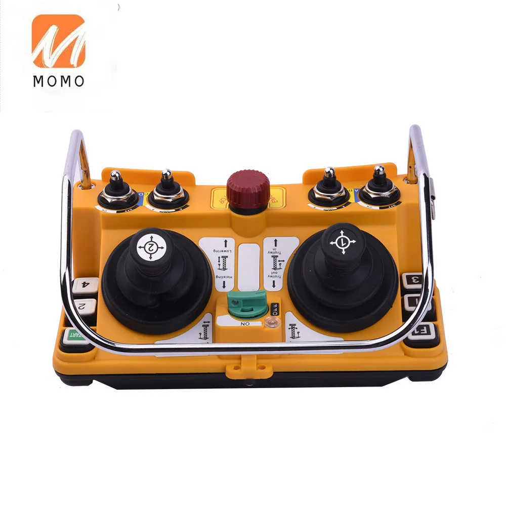 

Long distance wireless two joystick remote control for concrete pump truck
