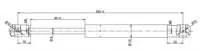 

9010136 interior tailgate shock absorber right/left FOCUS II SEDAN II SEDAN