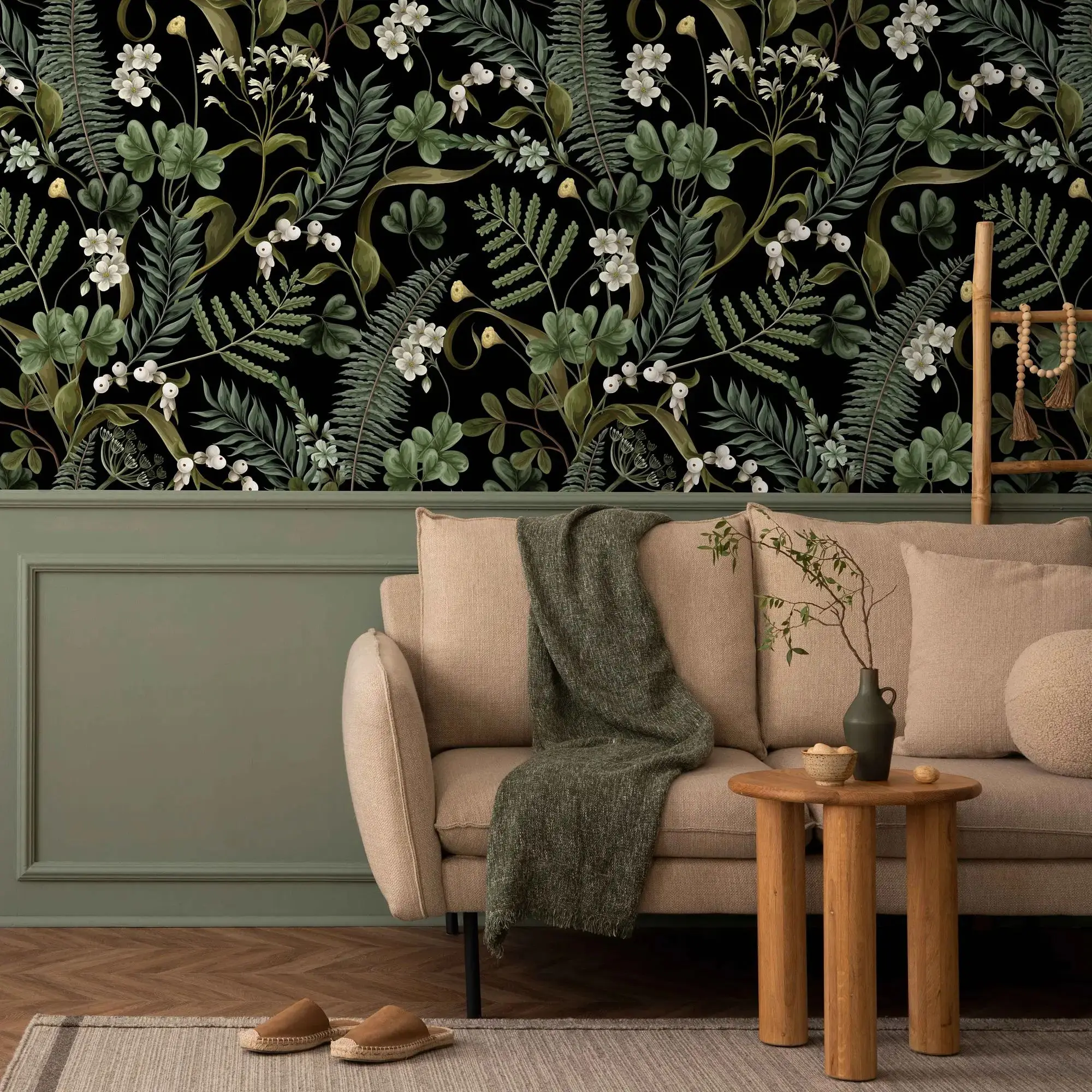 

Ботанические обои Pixel&Wall, бумага, папоротник