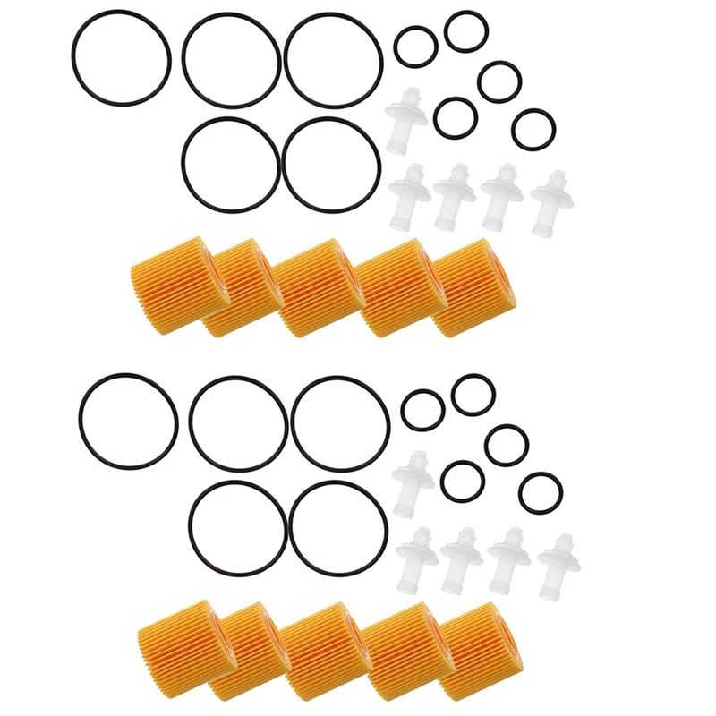 Масляный фильтр 04152-YZZA6 для Toyota Corolla Prius Scion Im Xd 10 шт.