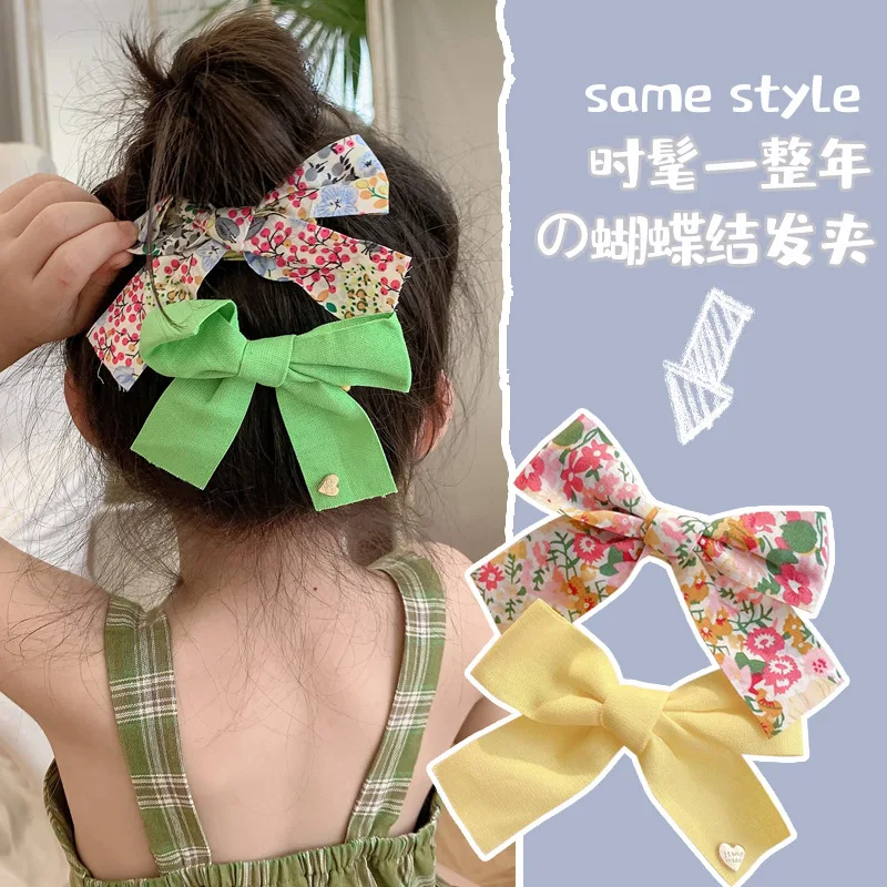 

2 PCS Children Hairpin Kids Girl Headwear Girls Hairpin Clip Cute Female Baby Princess Headdress Baby Accessories