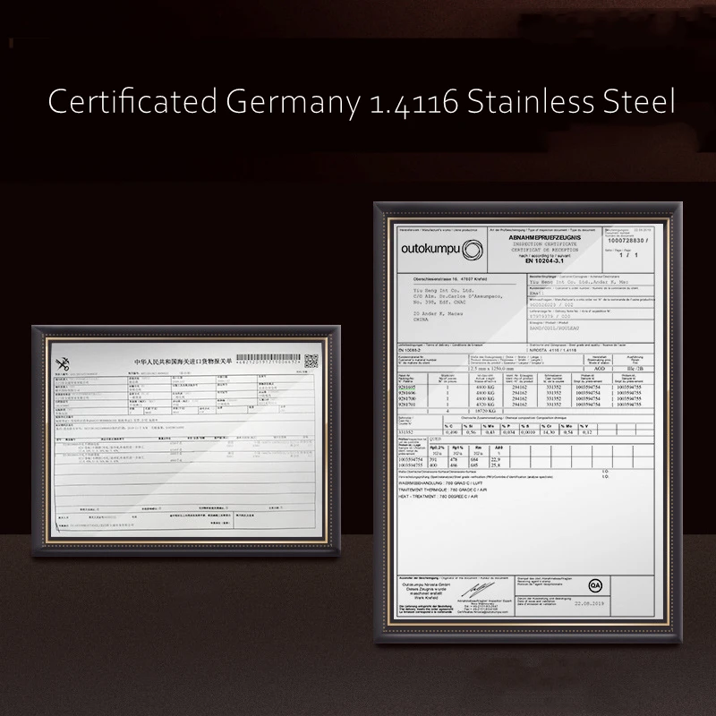 LFGB сертификат дамасский шаблон эргономичный кухонный инструмент из стали Mo-V