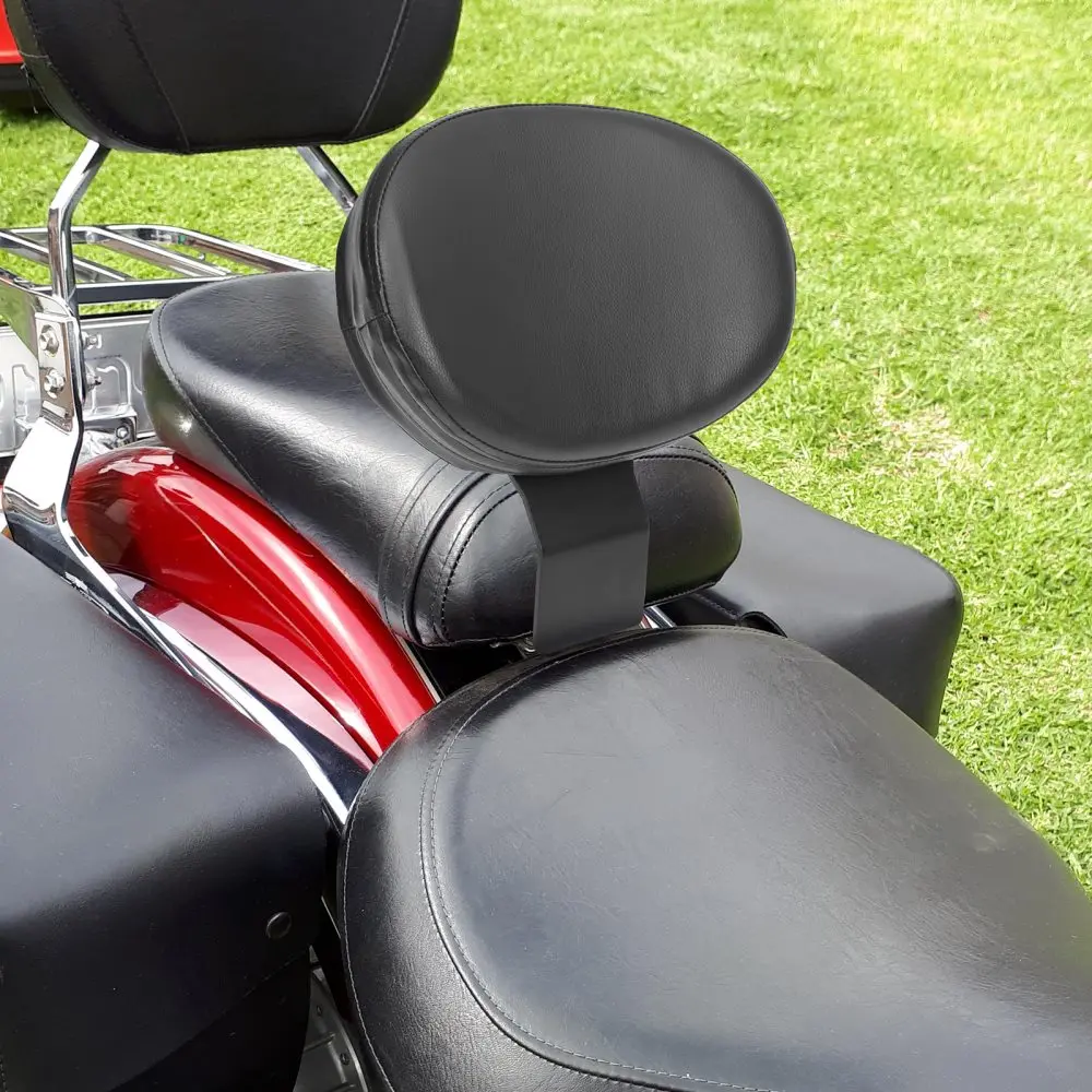 Motorcycle Backrest For Suzuki Volusia VL400 VL800 Boulevard C50 Cushion Leather Driver Rider Sissy Bar Backrest Seat Back Rest