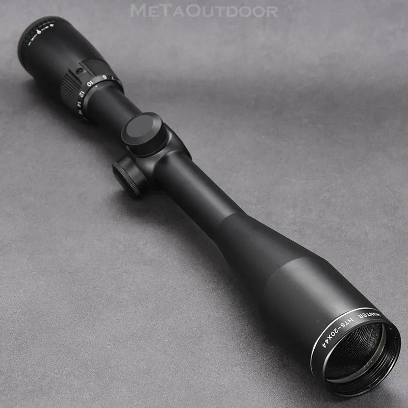 

Hunting Hunter 5-20x44 Mil Dot Rifle Scope 1 inch Tube Ring 1/4 MOA