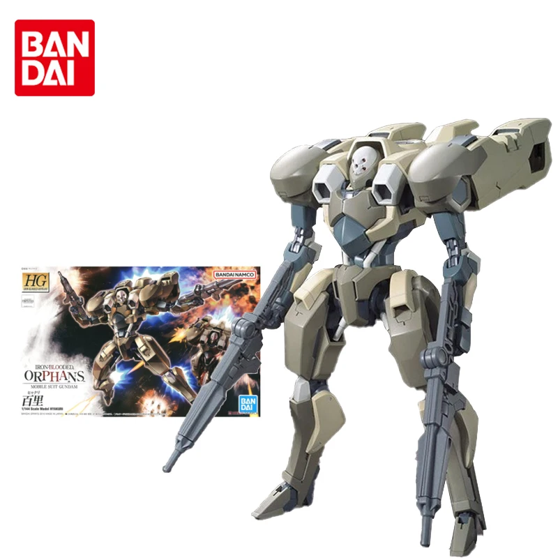 

Bandai Original GUNDAM BIO HG 1/144 HYAKUR Joints Movable Model Figure Assembly Model Toys Gifts For Children