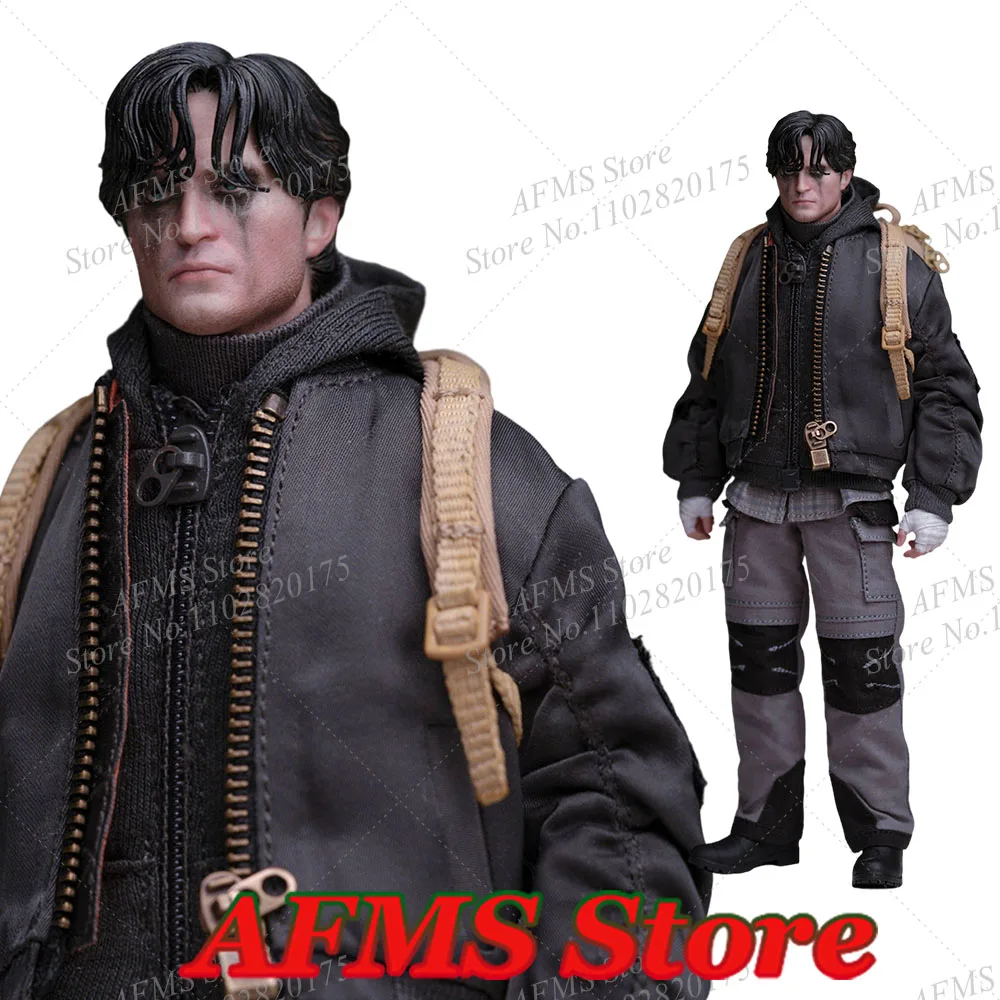 Фото Игрушки Venus Toys Mars Toys VET001 1/12 Мужская фигурка солдата Бэтмена Паттинсона в версии велосипедиста, 6 дюймов, модель куклы №1