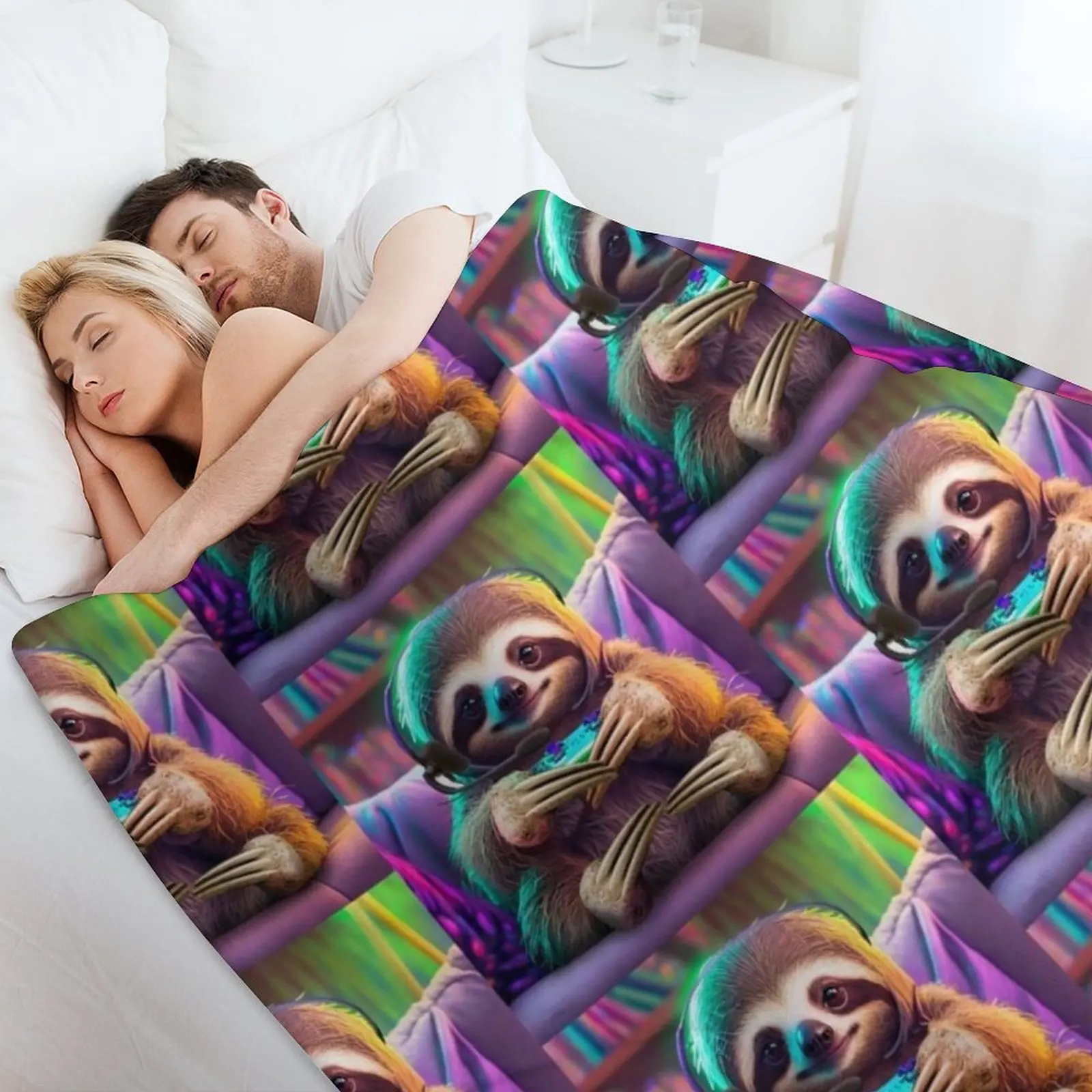 Одеяло для геймера ленивца рождественские украшения одеяла и идеи подарков на