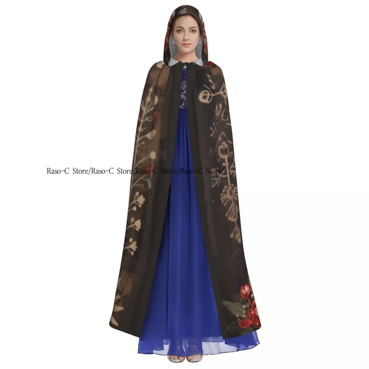 Плащ для взрослых накидка с капюшоном Щелкунчик фигурка солдата причудливый