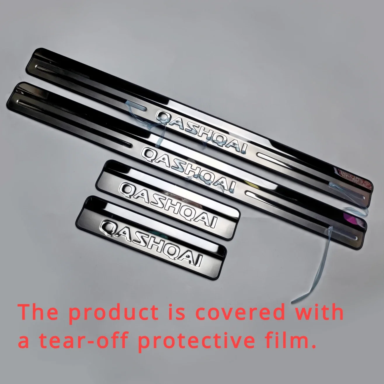 

For Nissan Qashqai J10 J11 2007-2013 2014-2019 Door Sill Scuff Plate Stainless Steel Door Sills Pedal Car Styling Sticker