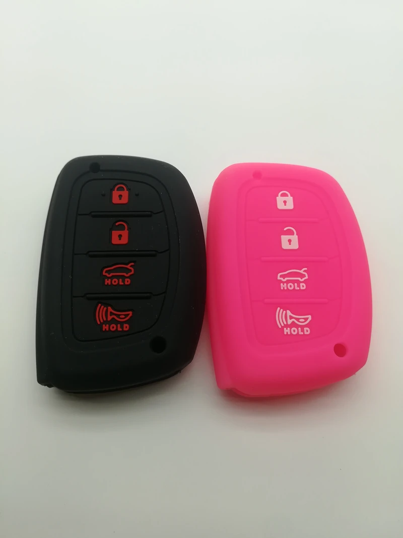 

car key cover for 2020 HYUNDAI Fob Remote Key Cover for HYUNDAI TUCSON IX25 IX35 Elantra Sonata 4buttons