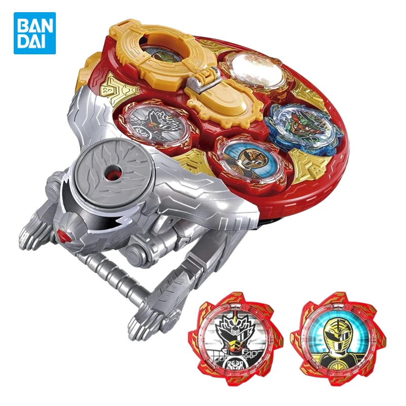 

Bandai Original Avataro Sentai Donbrothers Video Peripherals DX Dragon and Tiger Shield Toys Gifts Ornaments Collectibles