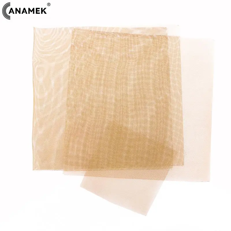 

Brass Woven Wire Mesh Shielding Fabric 20/60/80/100/120Mesh Copper Wire Paint Filter Screen Non-magnetic Signal Screen Net New